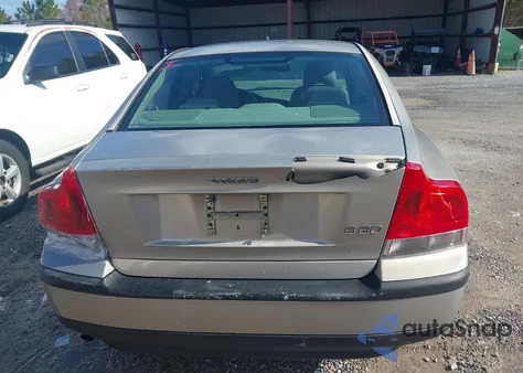 2002 Volvo S60 2.4 из США, поврежденный, VIN YV1RS61RX22195687
